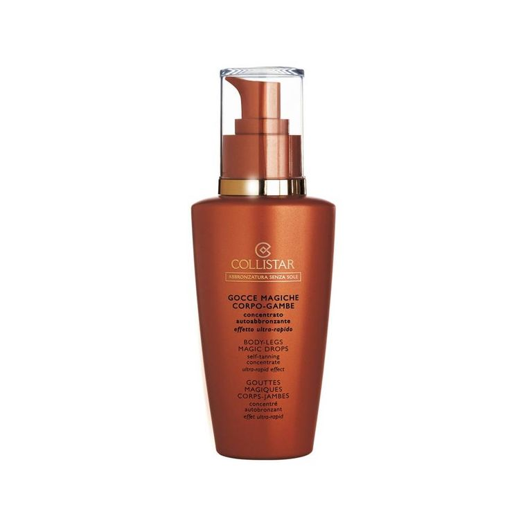 Collistar Self Tan Drops - simple and moisturizing self tanner for a beautiful natural tan. Adjust the intensity for subtle sunkissed results or a deeper, intense color.